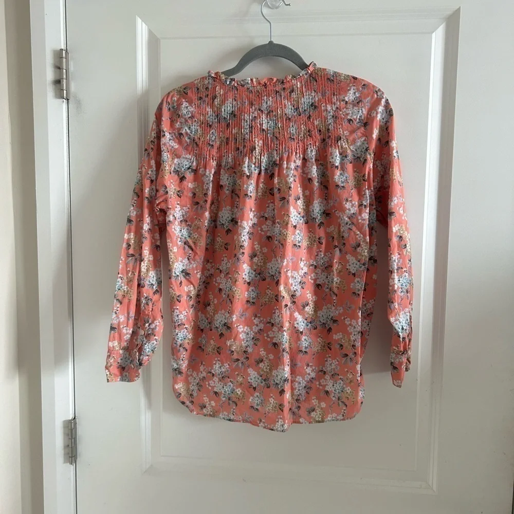 J Crew Liberty of London Josephine Floral Blouse